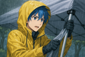 雨天時のイベント出店に向けて