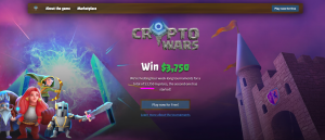 CryptoWars(クリプトウォーズ)第2トーナメント開始、一位は375ドル(約4万円)?