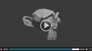 Blenderで回転アニメーションの動画を作る方法